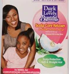 Dark and Lovely Beautiful Beginnings Childrens,scolp core Relaxer
