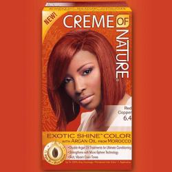 Creme of Nature nourishing permanent hair colour with Argan Oil Red Copper